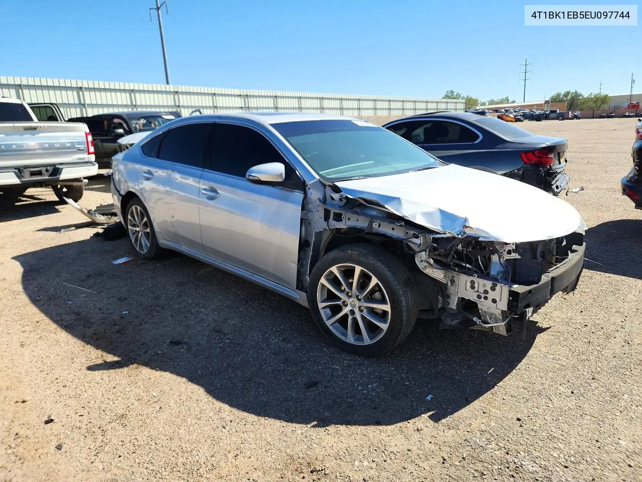 2014 TOYOTA AVALON VIN 4T1BK1EB5EU097744 — фото 4