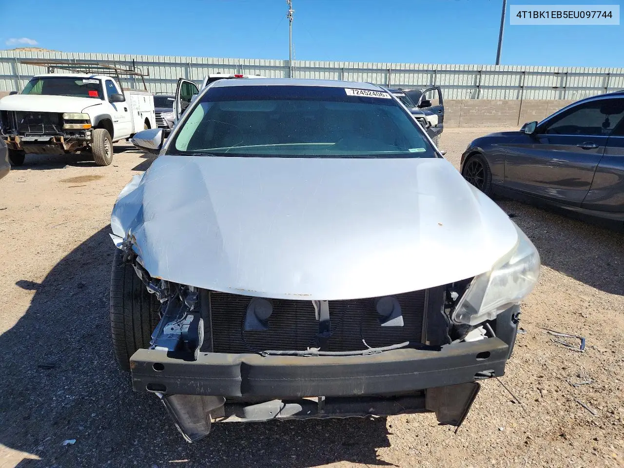 2014 TOYOTA AVALON VIN 4T1BK1EB5EU097744 — фото 5