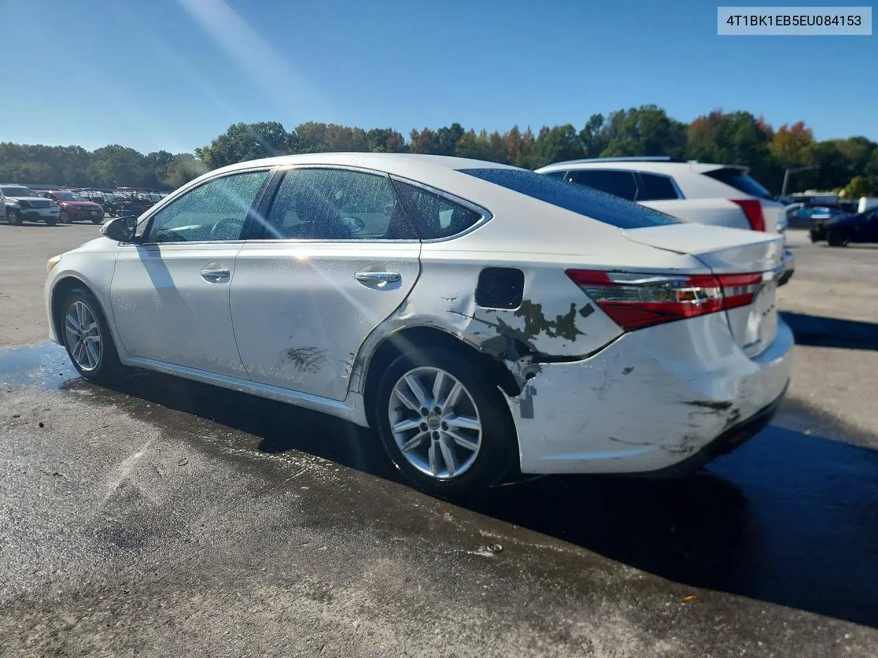 2014 TOYOTA AVALON VIN 4T1BK1EB5EU084153 — фото 2