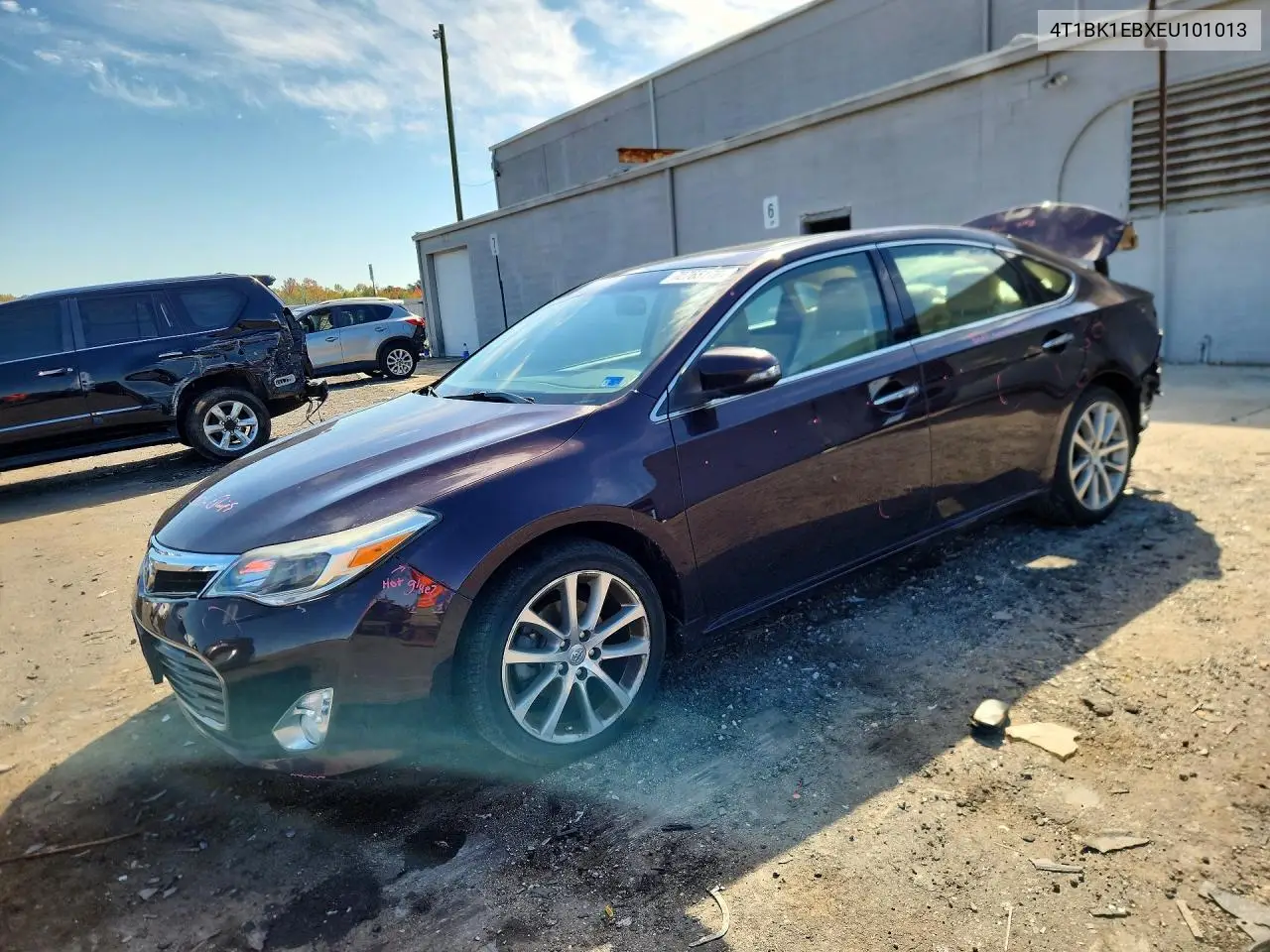 TOYOTA AVALON 2014, VIN 4T1BK1EBXEU101013