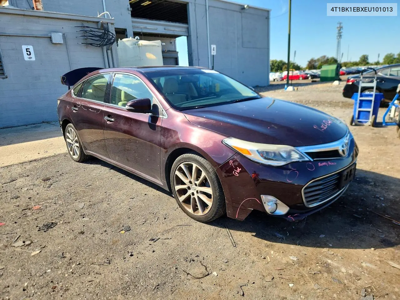 2014 TOYOTA AVALON VIN 4T1BK1EBXEU101013 — фото 4
