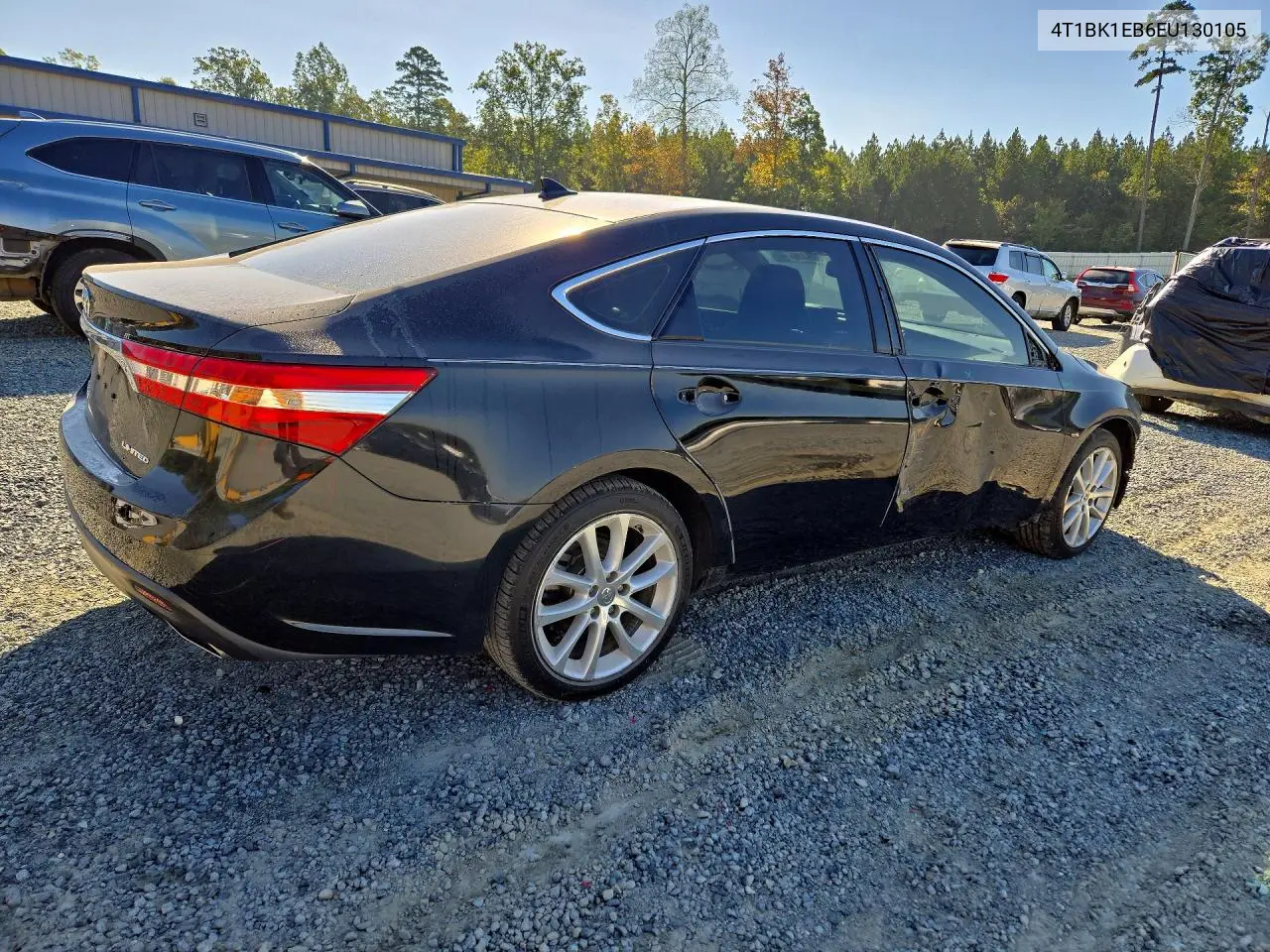 2014 TOYOTA AVALON VIN 4T1BK1EB6EU130105 — фото 3