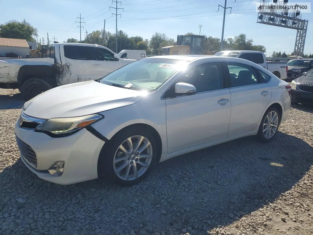TOYOTA AVALON 2015, VIN 4T1BK1EB6FU137900