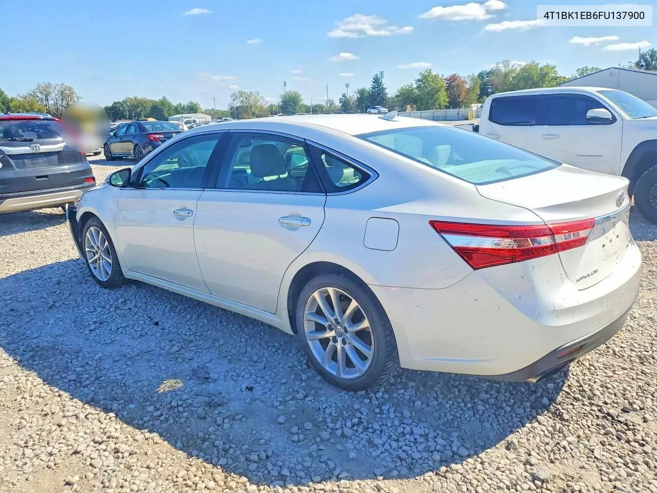 2015 TOYOTA AVALON VIN 4T1BK1EB6FU137900 — фото 2