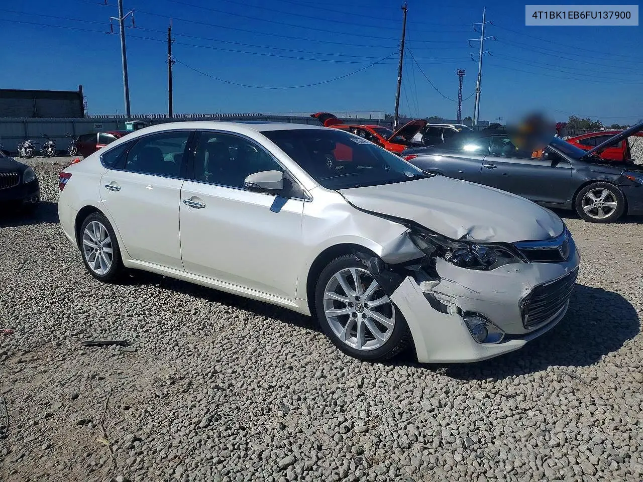 2015 TOYOTA AVALON VIN 4T1BK1EB6FU137900 — фото 4