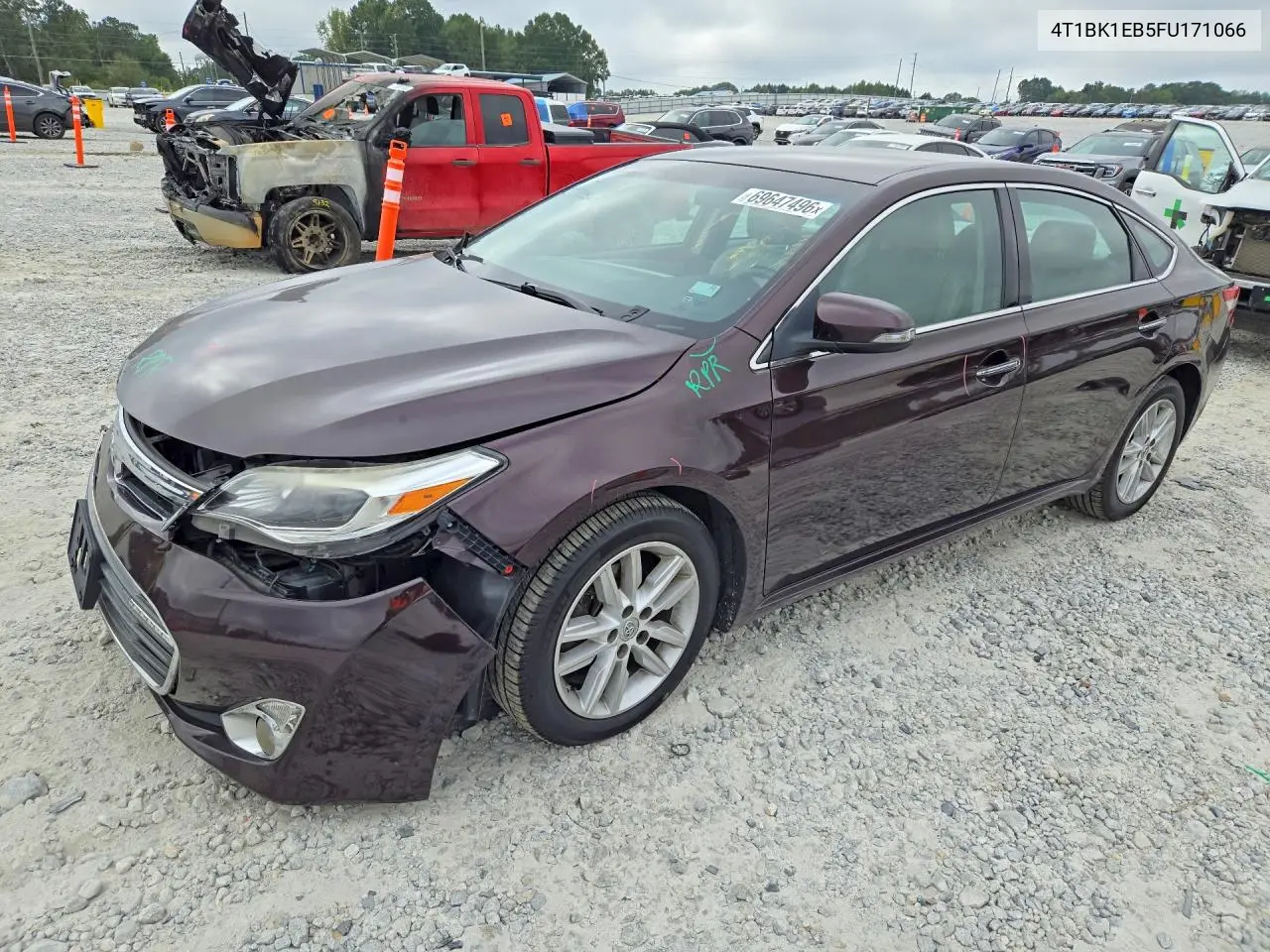 TOYOTA AVALON 2015, VIN 4T1BK1EB5FU171066