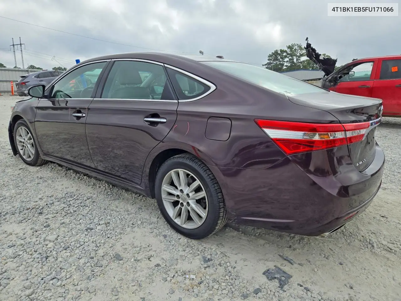2015 TOYOTA AVALON VIN 4T1BK1EB5FU171066 — фото 2