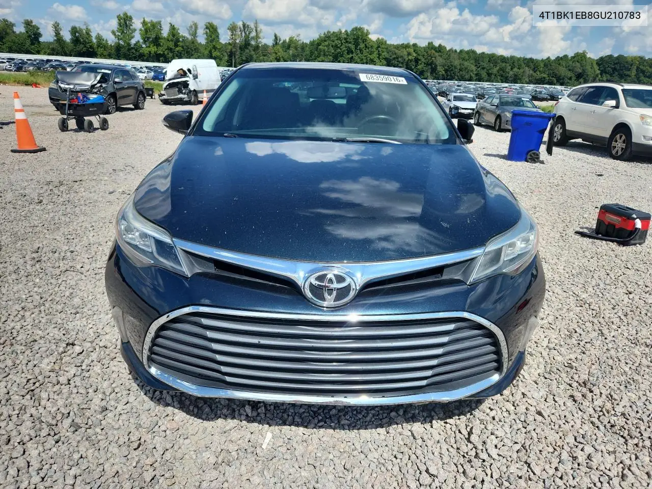 2016 TOYOTA AVALON VIN 4T1BK1EB8GU210783 — фото 5