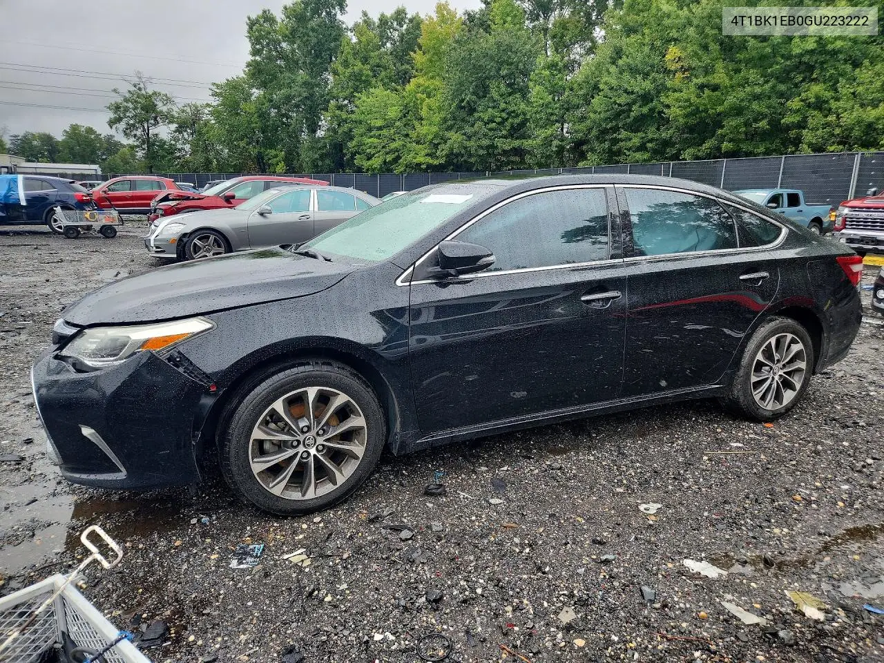 TOYOTA AVALON 2016, VIN 4T1BK1EB0GU223222