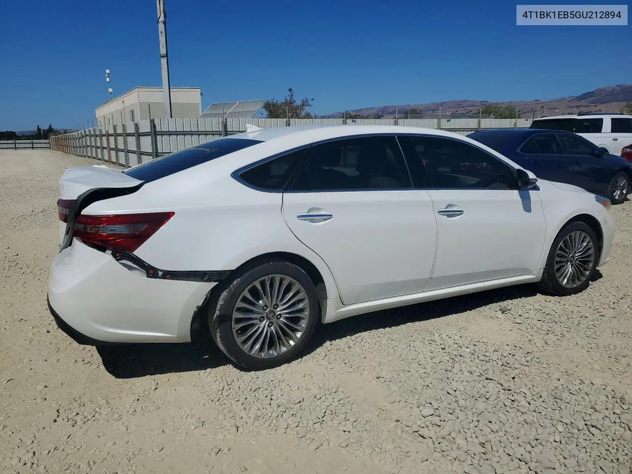 2016 TOYOTA AVALON VIN 4T1BK1EB5GU212894 — фото 3