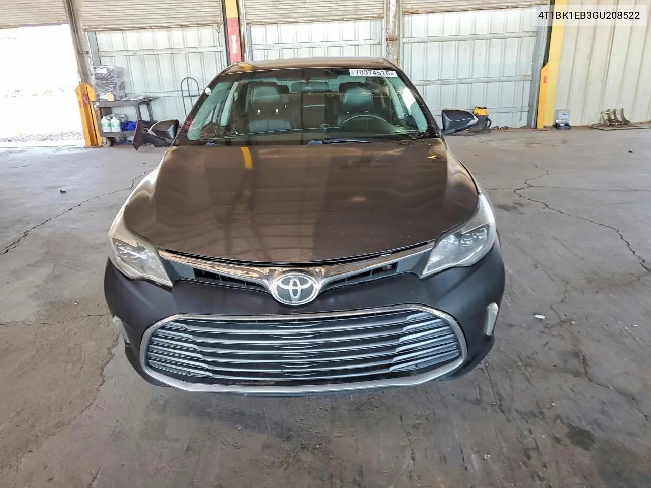 2016 TOYOTA AVALON VIN 4T1BK1EB3GU208522 — фото 5