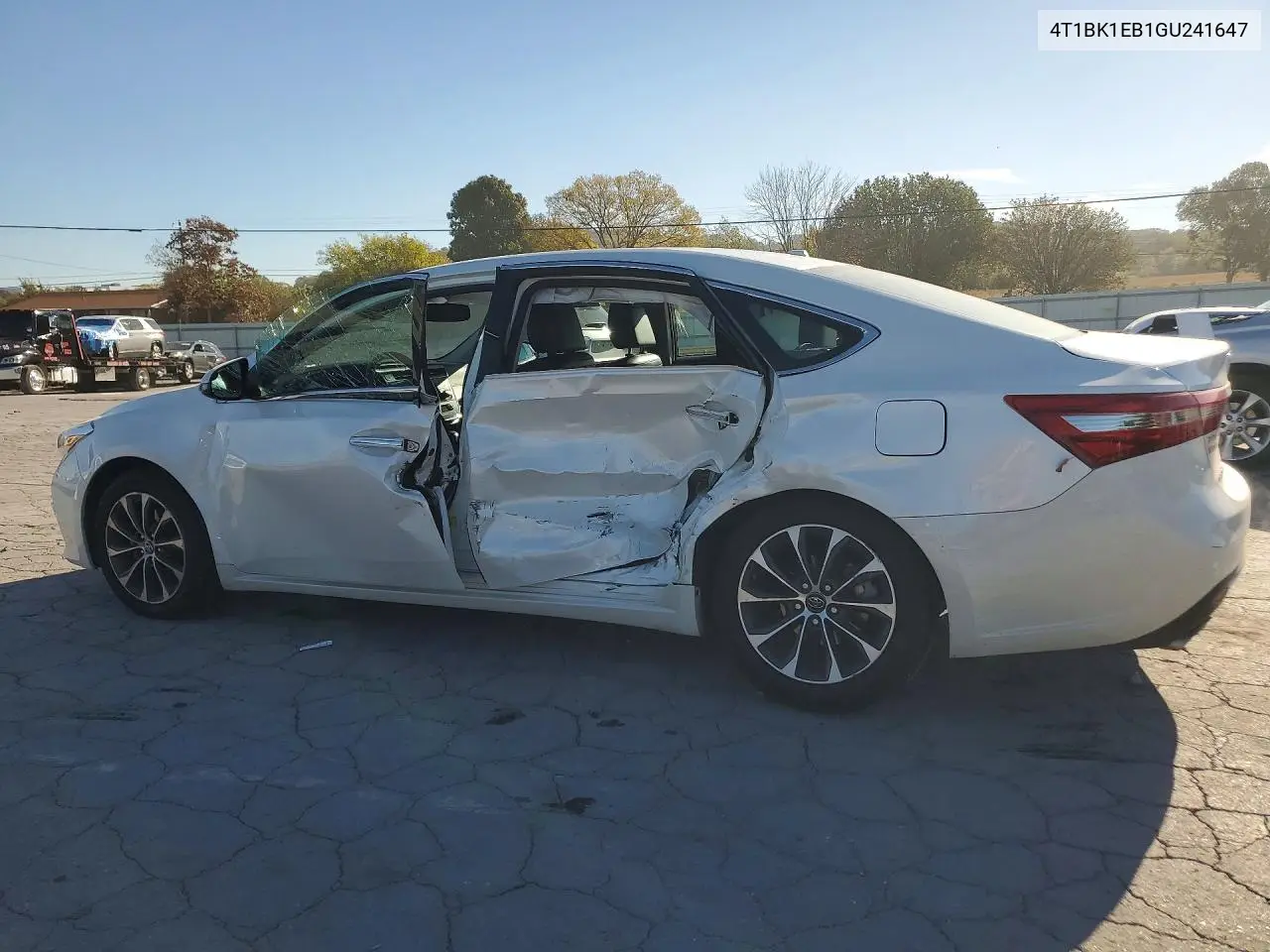 2016 TOYOTA AVALON VIN 4T1BK1EB1GU241647 — фото 2