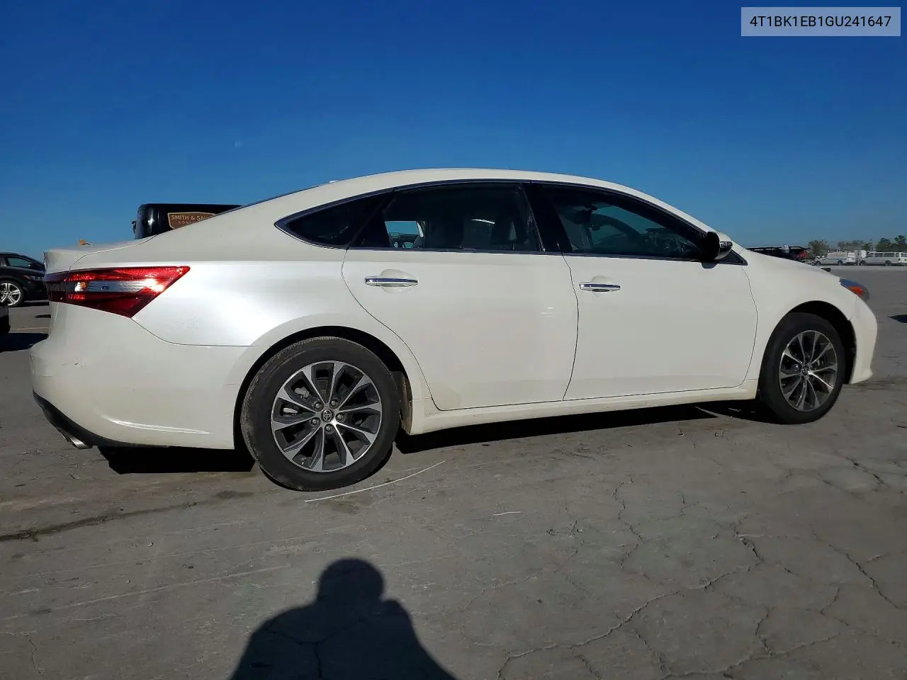 2016 TOYOTA AVALON VIN 4T1BK1EB1GU241647 — фото 3