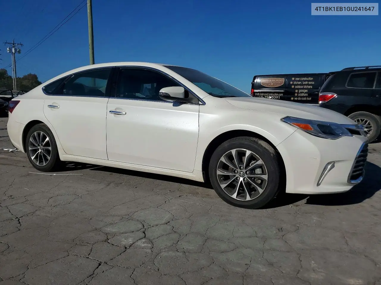 2016 TOYOTA AVALON VIN 4T1BK1EB1GU241647 — фото 4
