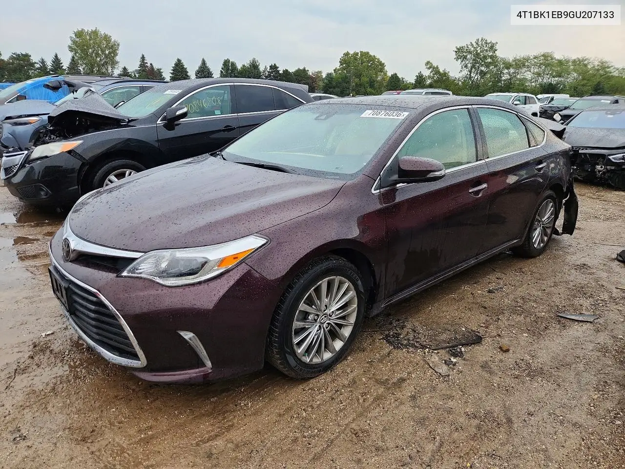 TOYOTA AVALON 2016, VIN 4T1BK1EB9GU207133