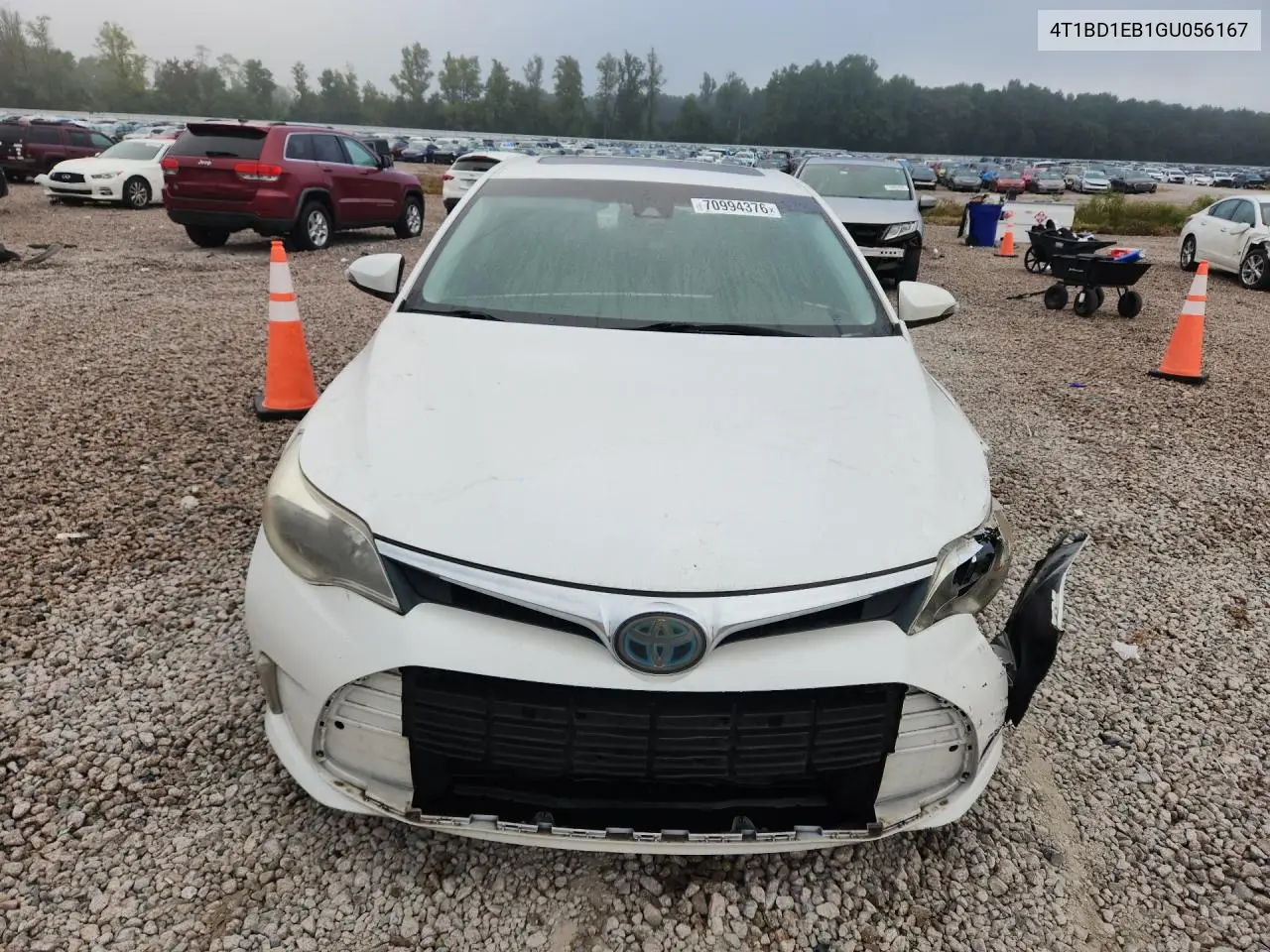 2016 TOYOTA AVALON VIN 4T1BD1EB1GU056167 — фото 5