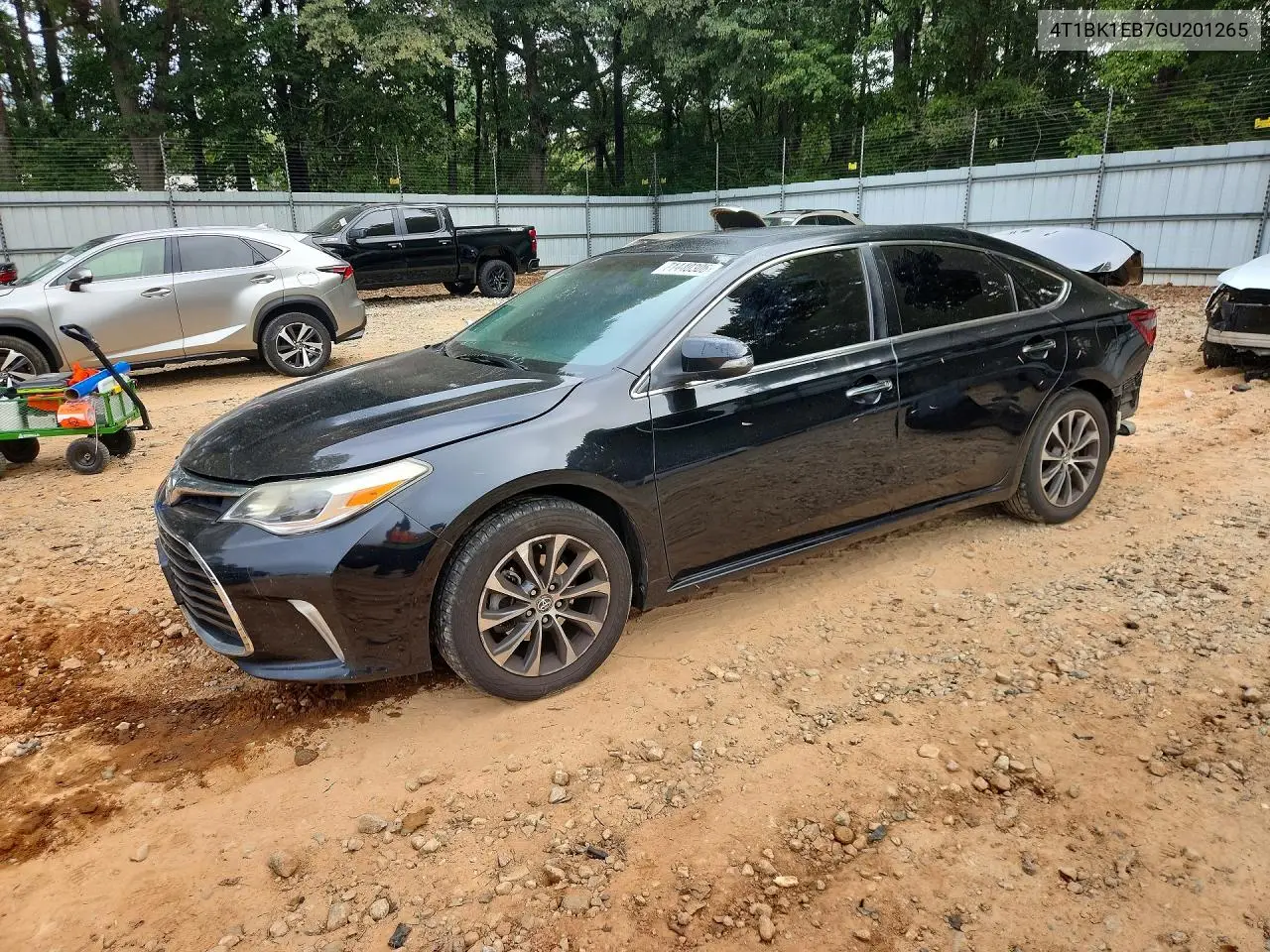 TOYOTA AVALON 2016, VIN 4T1BK1EB7GU201265