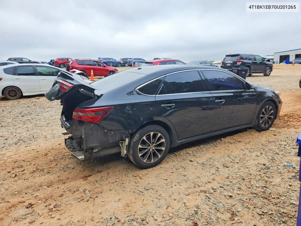2016 TOYOTA AVALON VIN 4T1BK1EB7GU201265 — фото 3