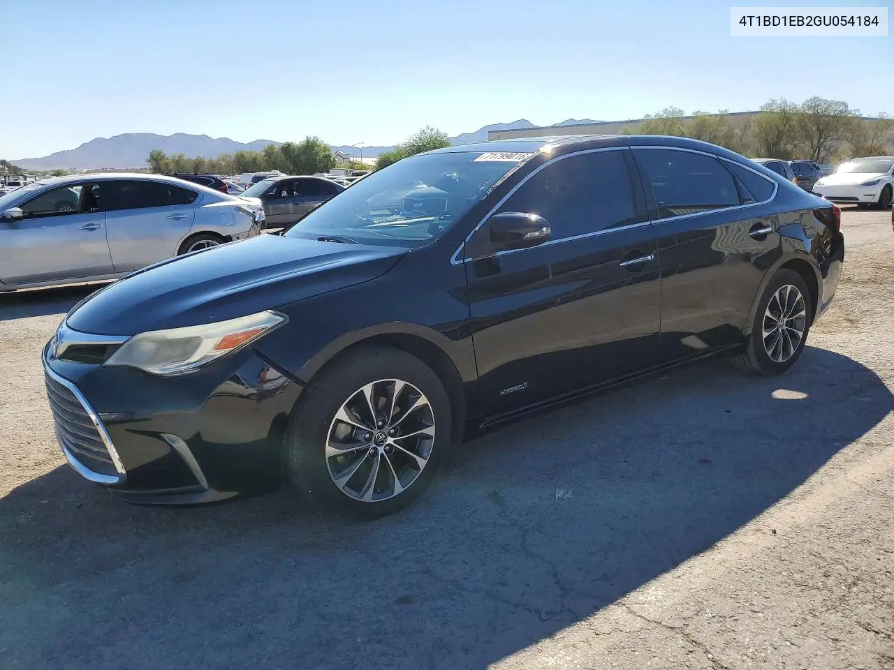 TOYOTA AVALON 2016, VIN 4T1BD1EB2GU054184