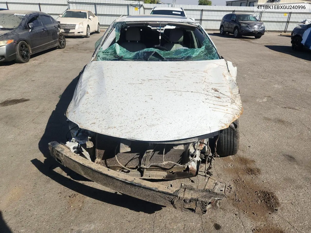 2016 TOYOTA AVALON VIN 4T1BK1EBXGU240996 — фото 5