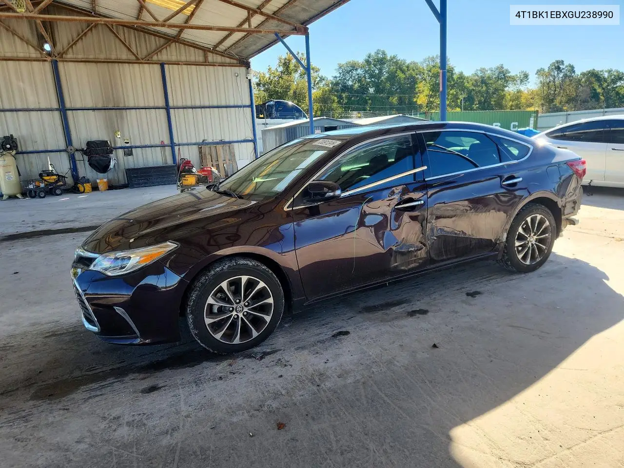 TOYOTA AVALON 2016, VIN 4T1BK1EBXGU238990