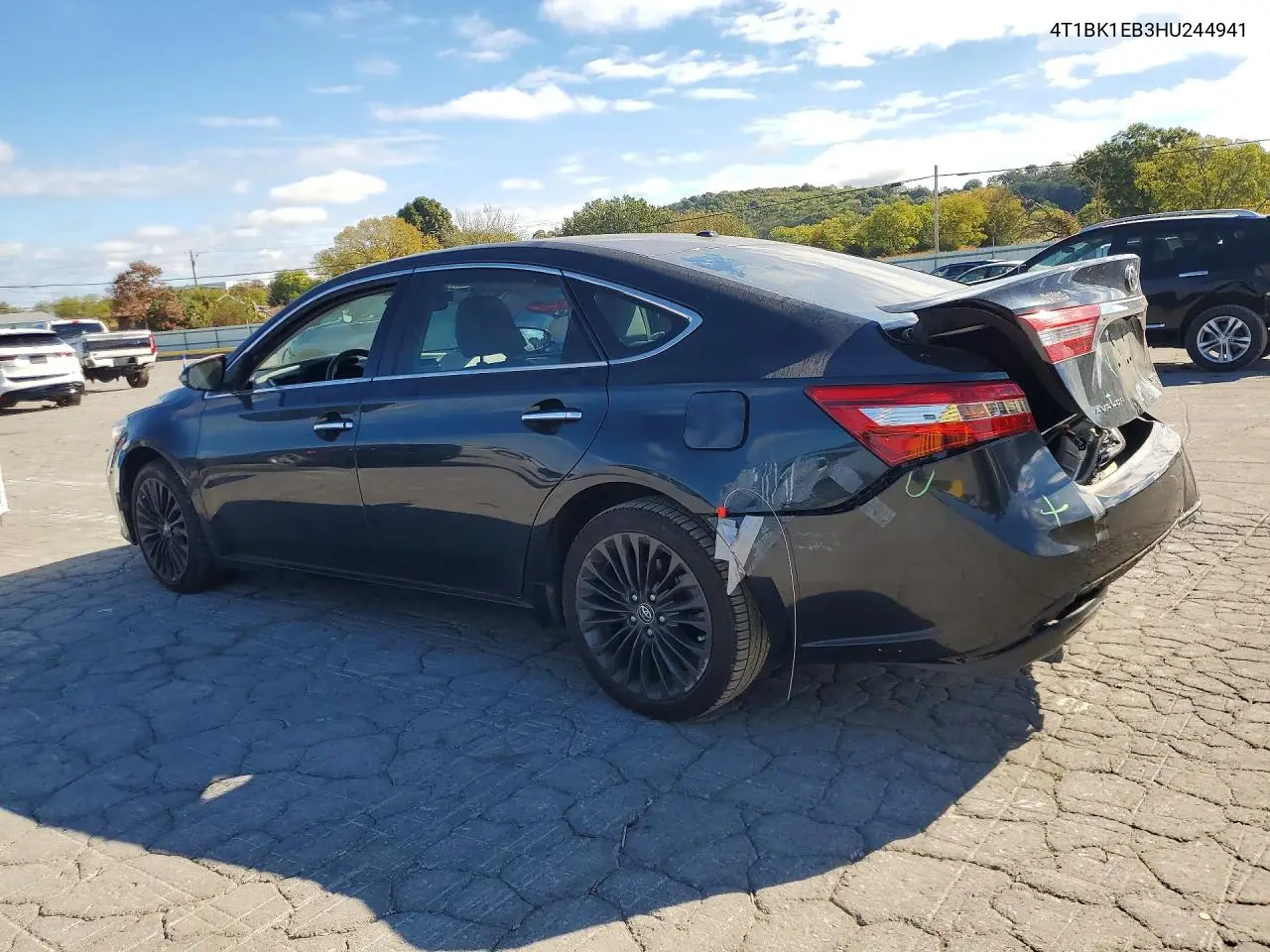 2017 TOYOTA AVALON VIN 4T1BK1EB3HU244941 — фото 2