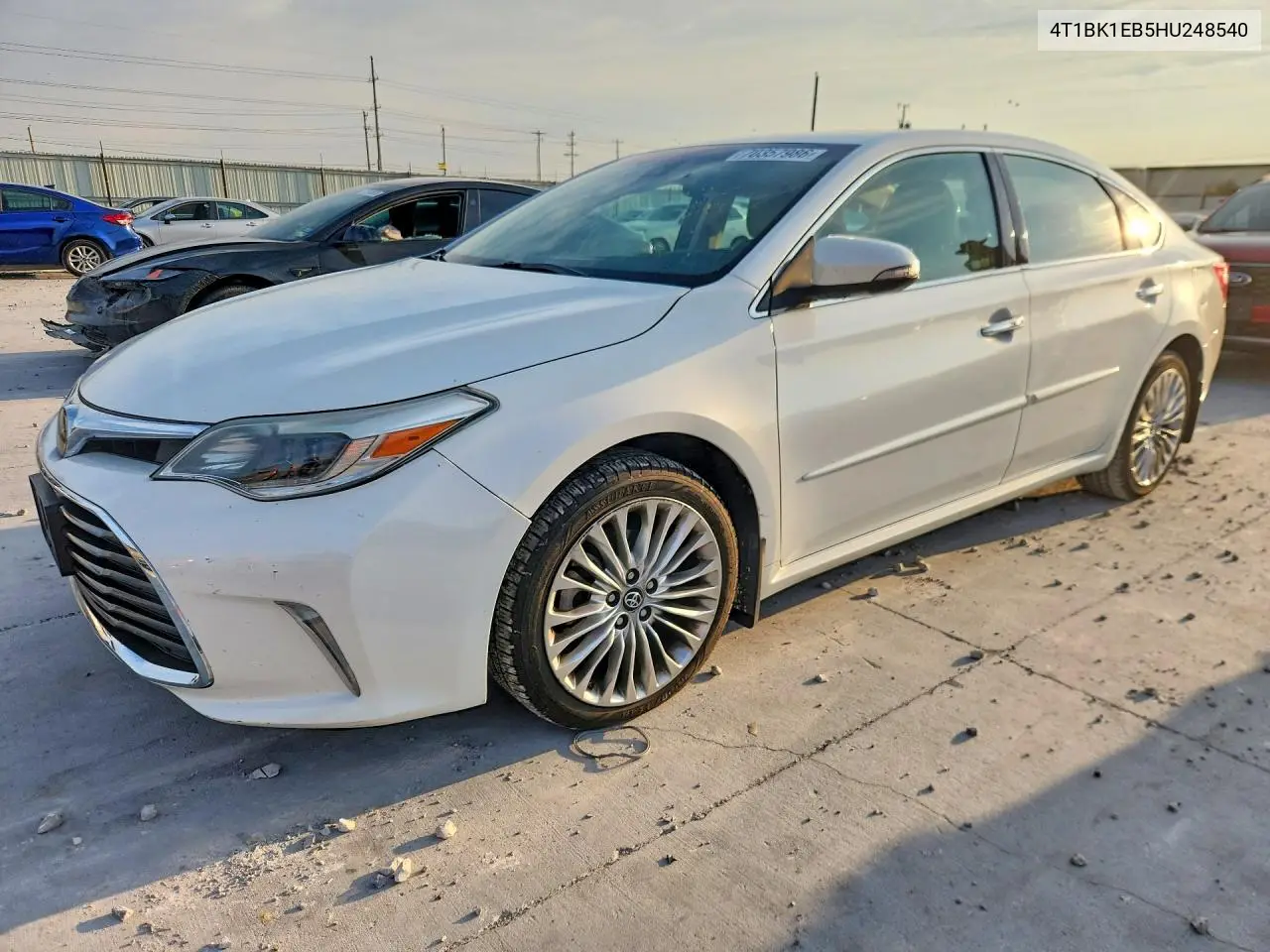 TOYOTA AVALON 2017, VIN 4T1BK1EB5HU248540