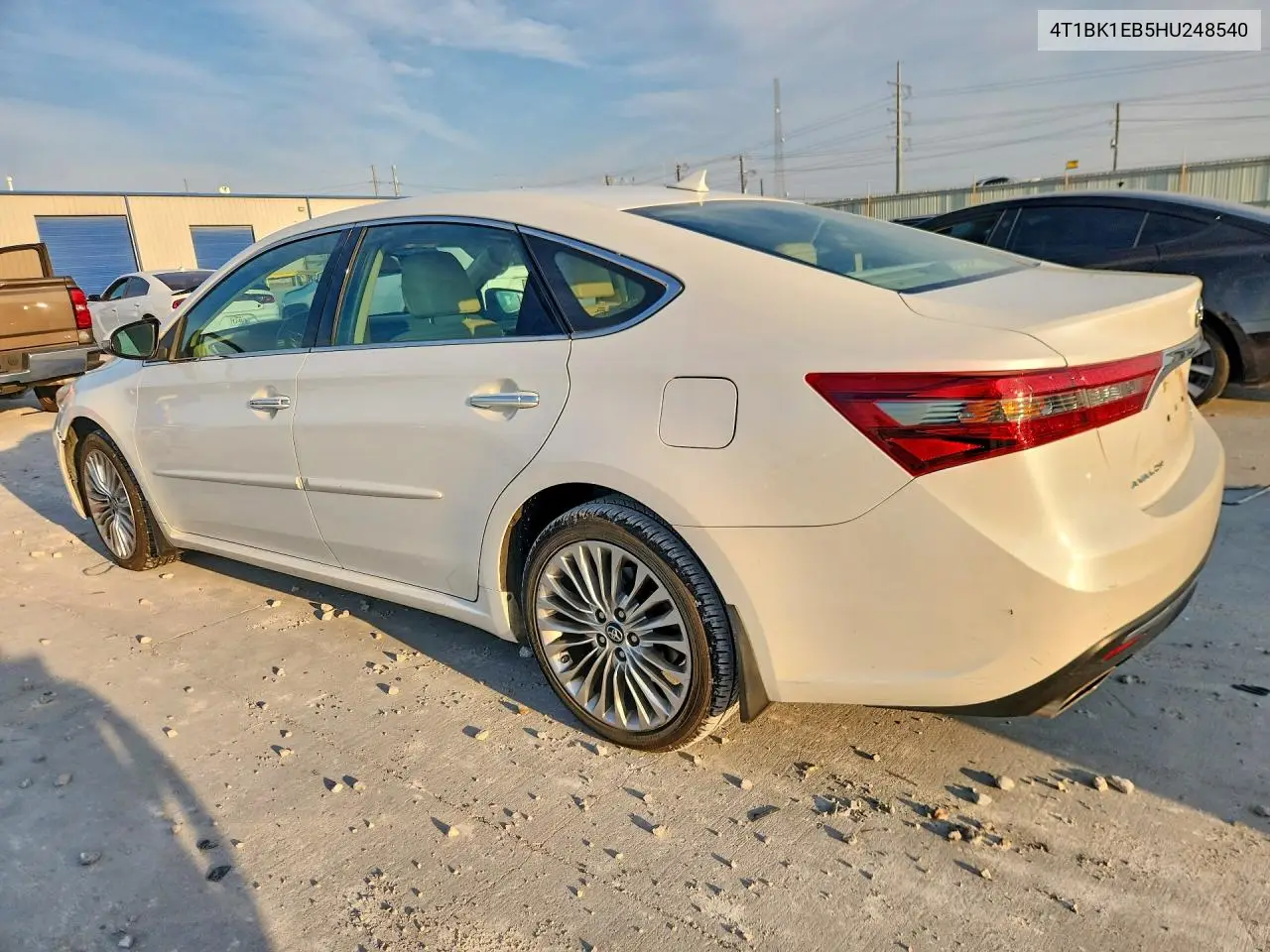 2017 TOYOTA AVALON VIN 4T1BK1EB5HU248540 — фото 2