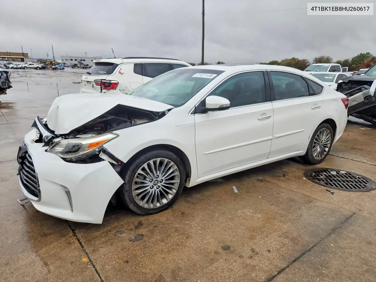 TOYOTA AVALON 2017, VIN 4T1BK1EB8HU260617