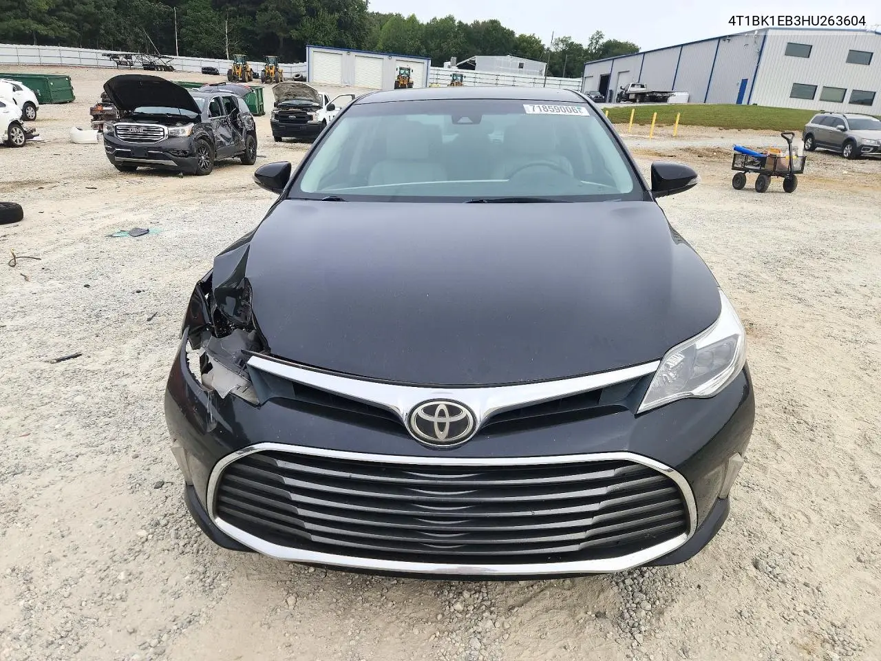 2017 TOYOTA AVALON VIN 4T1BK1EB3HU263604 — фото 5