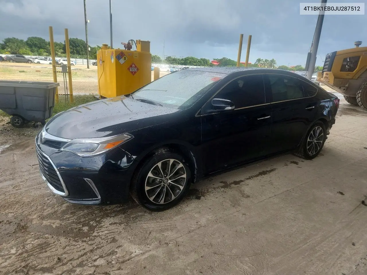TOYOTA AVALON 2018, VIN 4T1BK1EB0JU287512