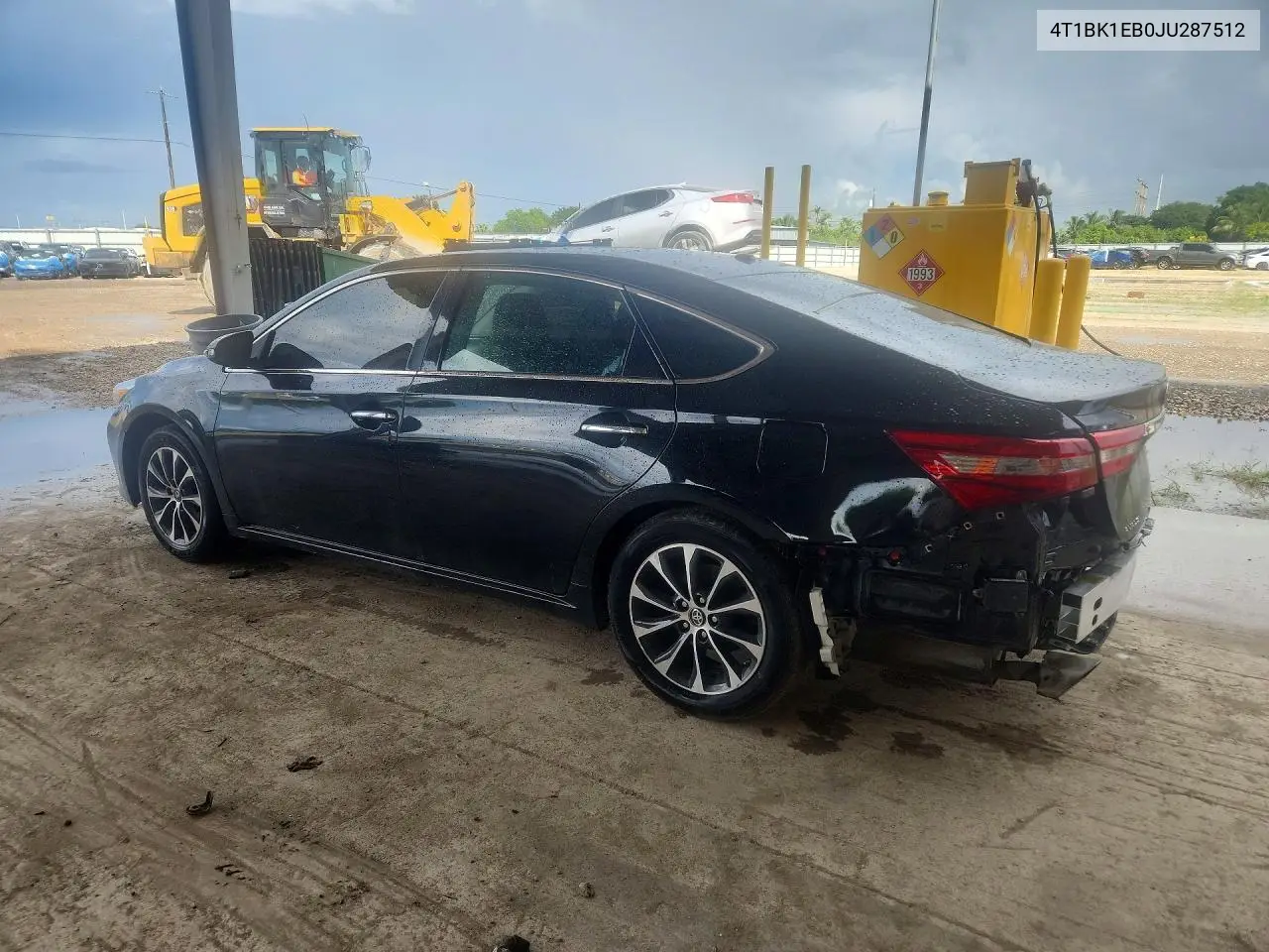 2018 TOYOTA AVALON VIN 4T1BK1EB0JU287512 — фото 2