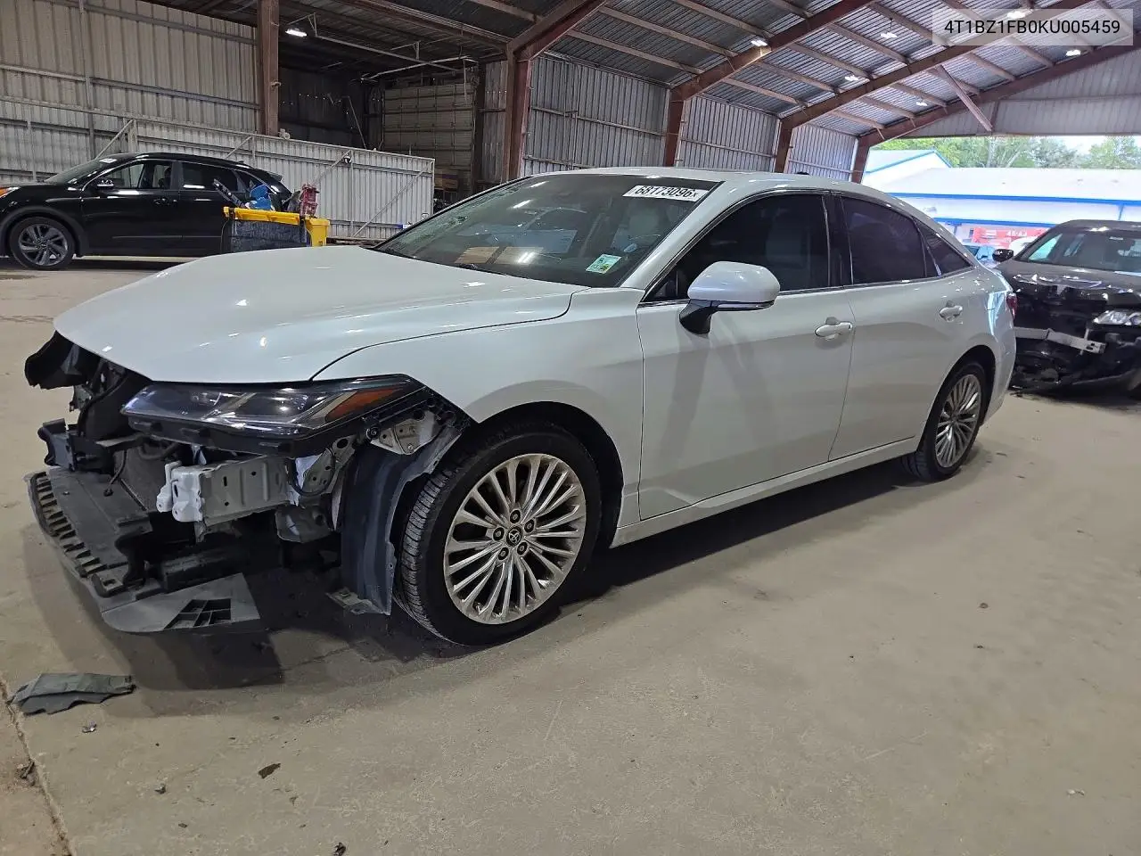 TOYOTA AVALON 2019, VIN 4T1BZ1FB0KU005459
