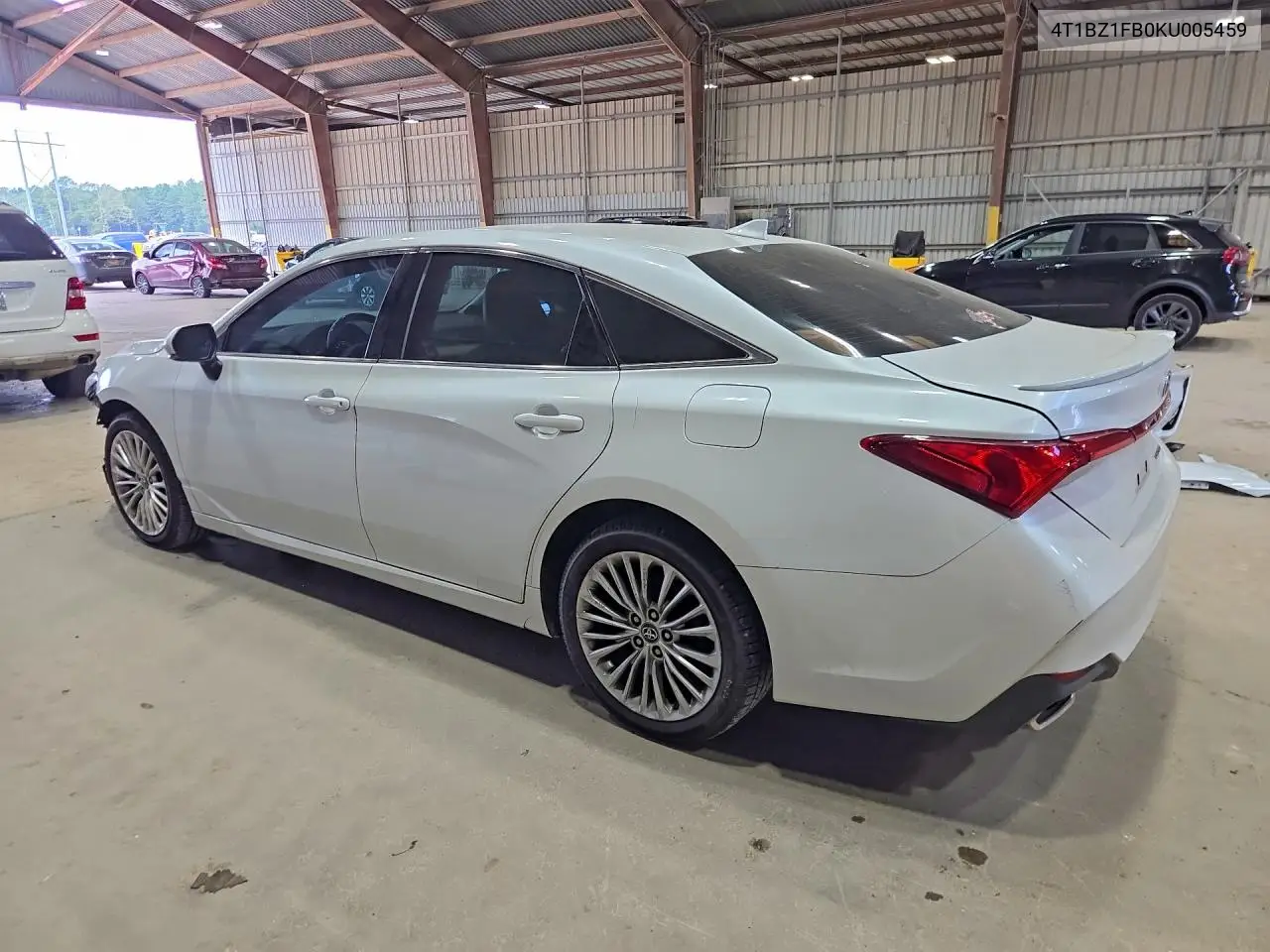 2019 TOYOTA AVALON VIN 4T1BZ1FB0KU005459 — фото 2