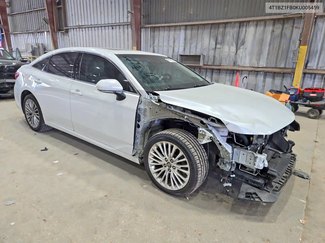 2019 TOYOTA AVALON VIN 4T1BZ1FB0KU005459 — фото 4