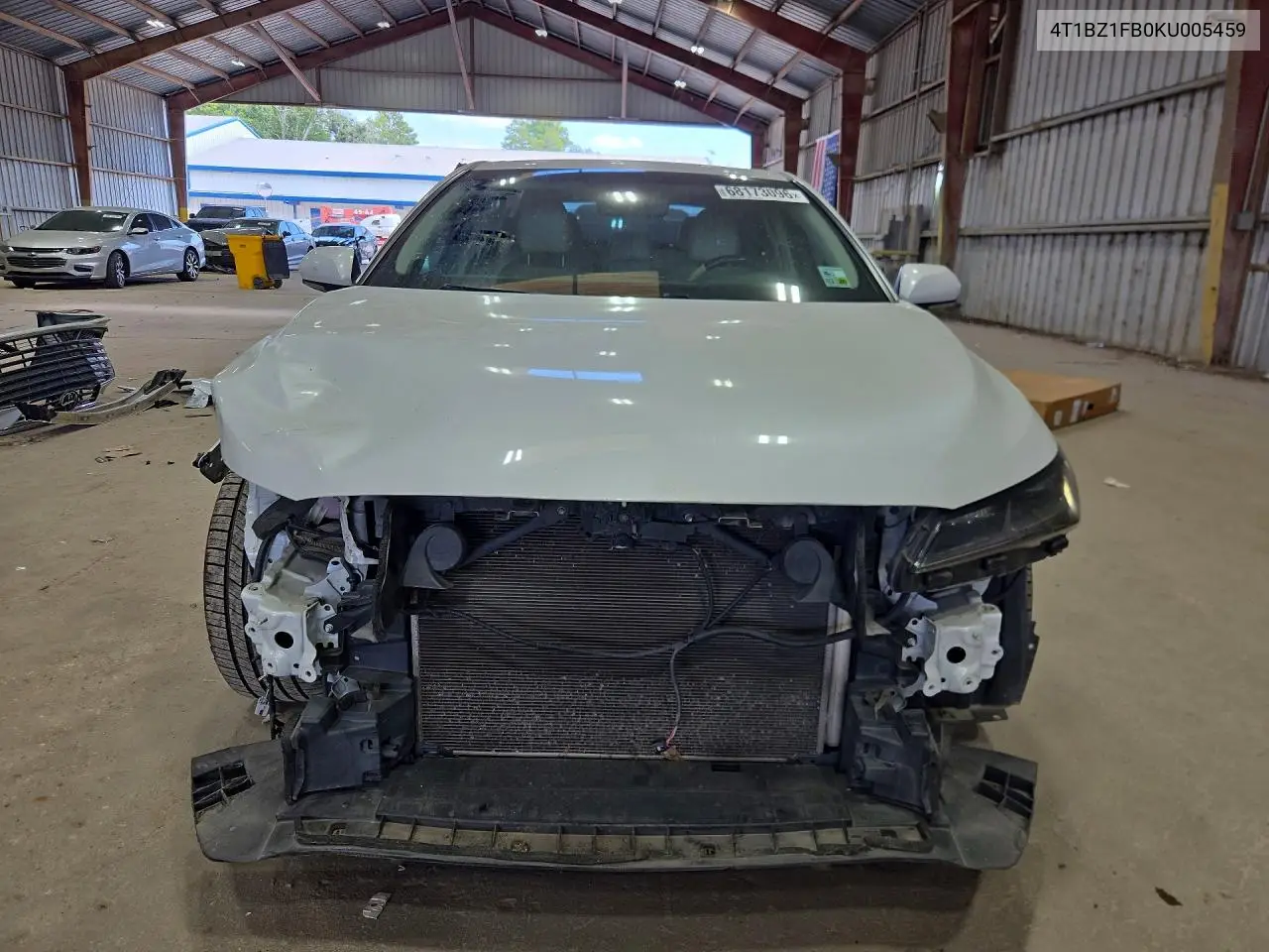 2019 TOYOTA AVALON VIN 4T1BZ1FB0KU005459 — фото 5
