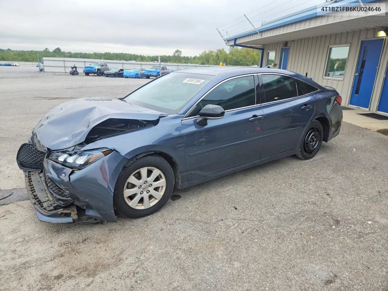 TOYOTA AVALON 2019, VIN 4T1BZ1FB6KU024646