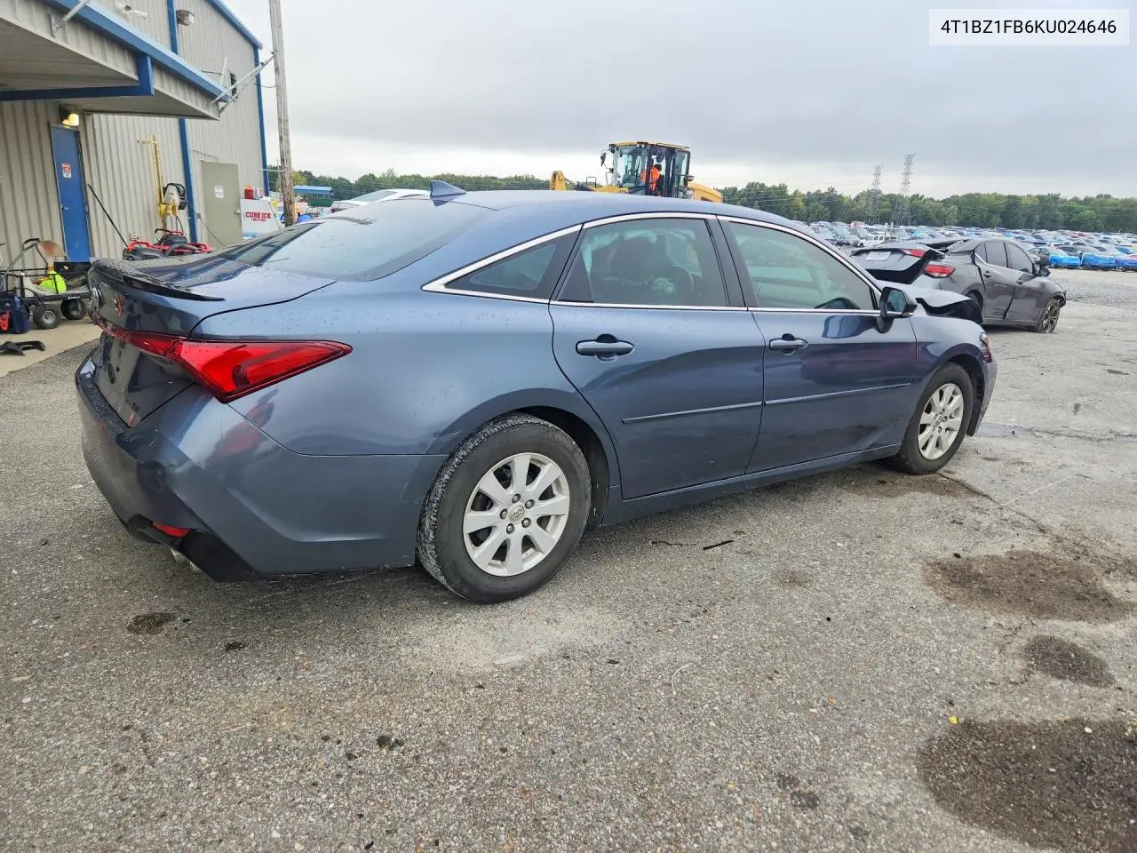 2019 TOYOTA AVALON VIN 4T1BZ1FB6KU024646 — фото 3