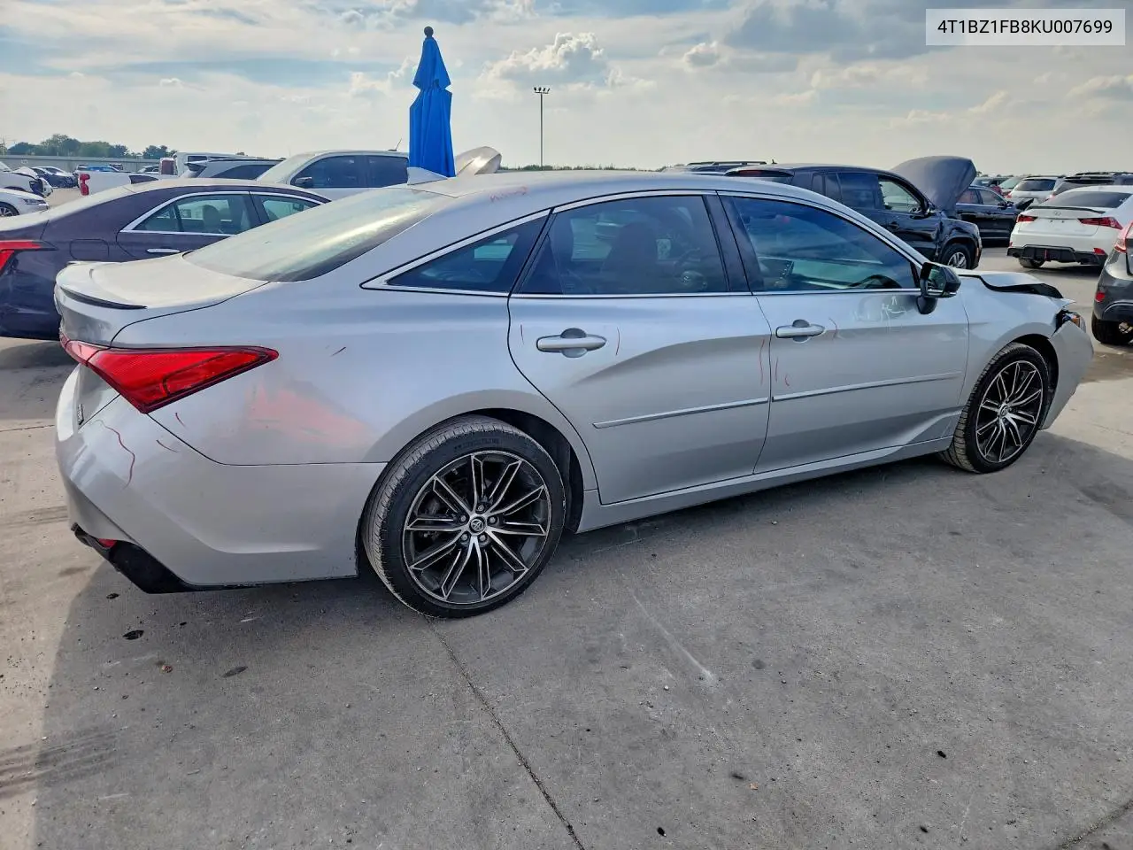 2019 TOYOTA AVALON VIN 4T1BZ1FB8KU007699 — фото 3