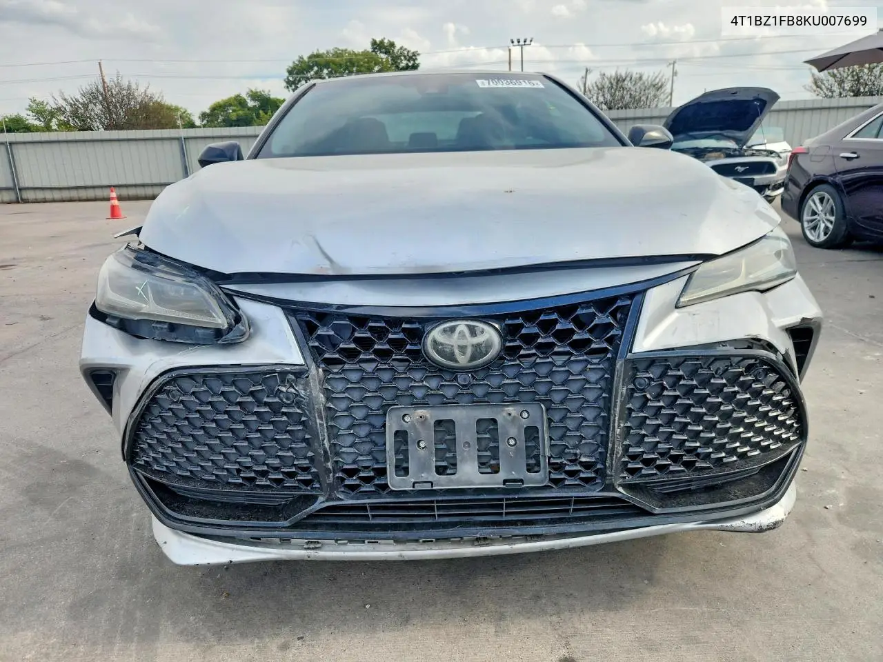 2019 TOYOTA AVALON VIN 4T1BZ1FB8KU007699 — фото 5