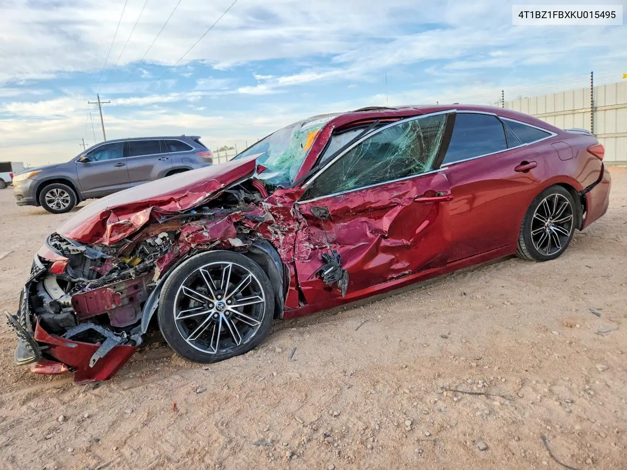 TOYOTA AVALON 2019, VIN 4T1BZ1FBXKU015495