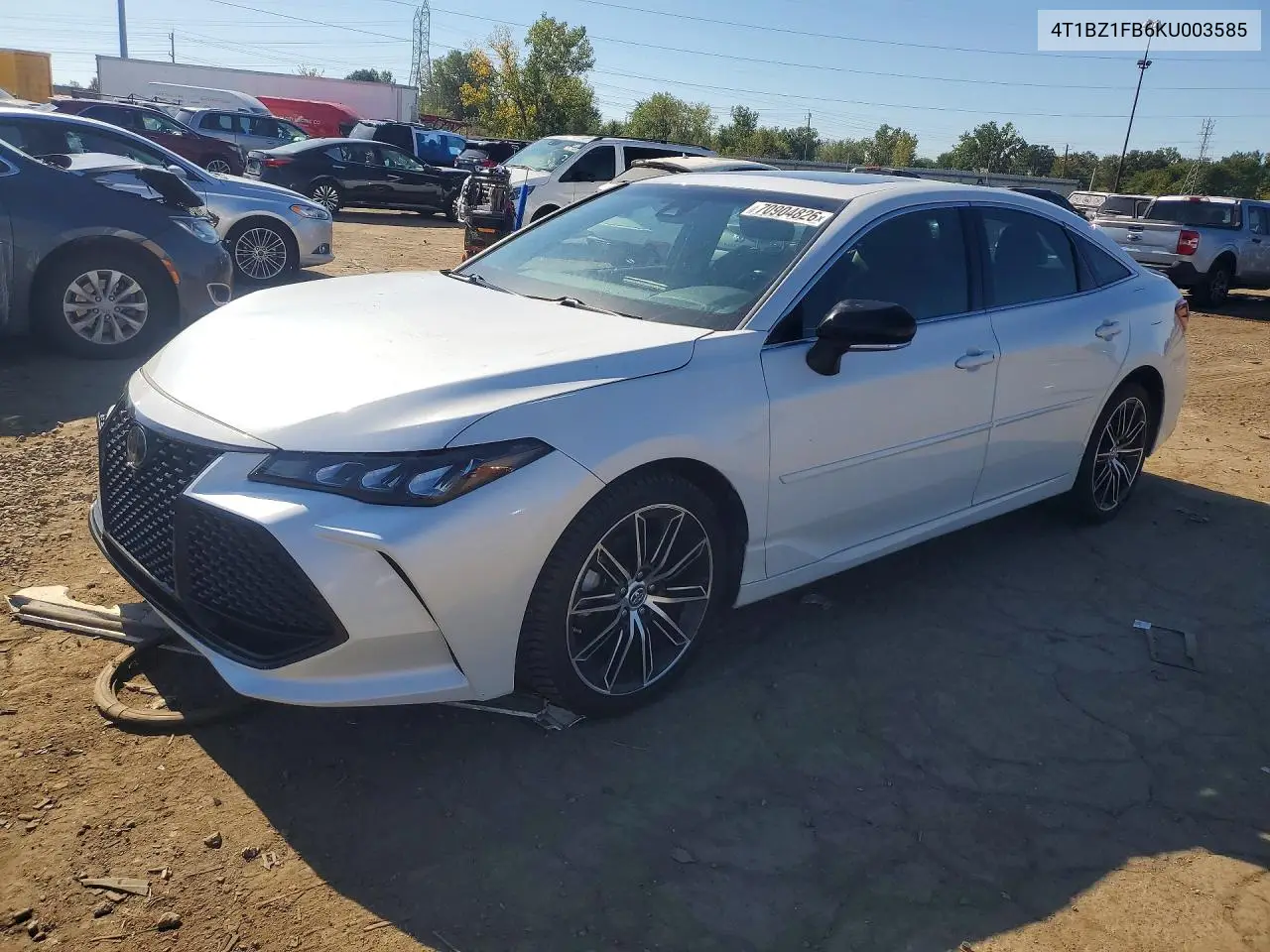 TOYOTA AVALON 2019, VIN 4T1BZ1FB6KU003585