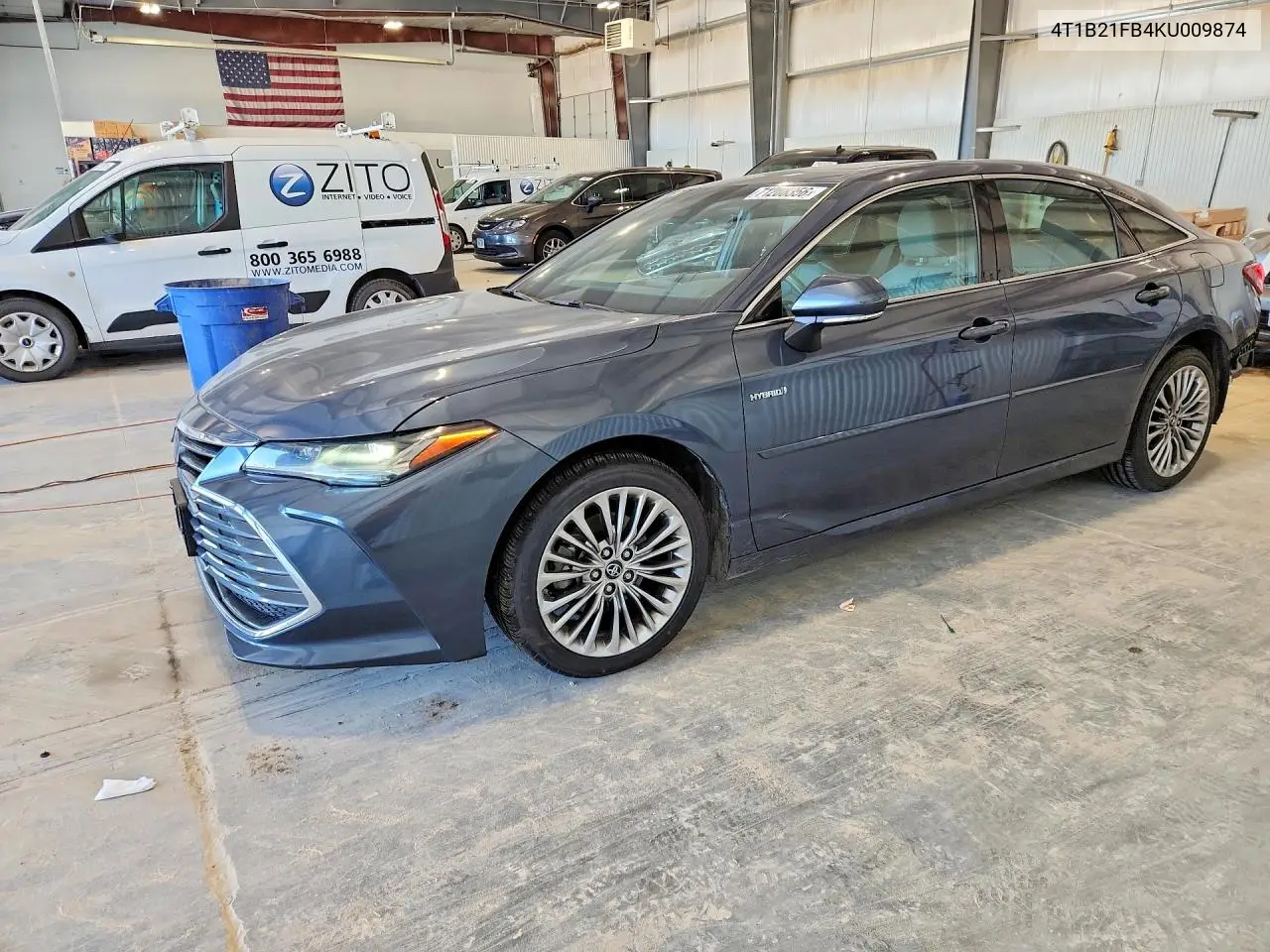 TOYOTA AVALON 2019, VIN 4T1B21FB4KU009874