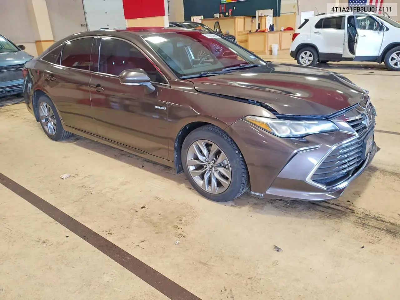 2020 TOYOTA AVALON VIN 4T1A21FB3LU014111 — фото 4