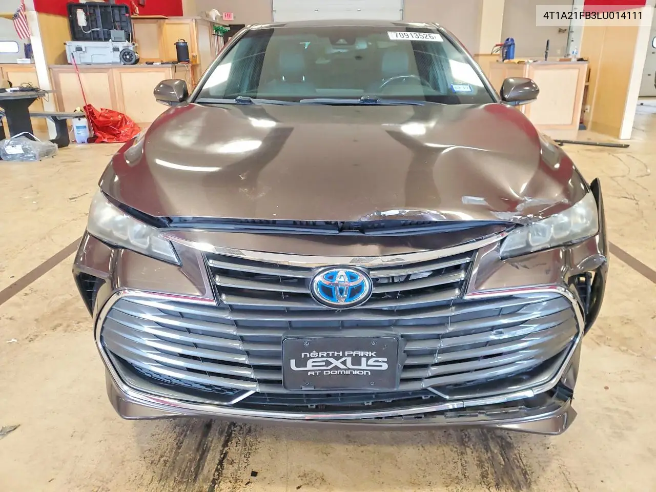 2020 TOYOTA AVALON VIN 4T1A21FB3LU014111 — фото 5