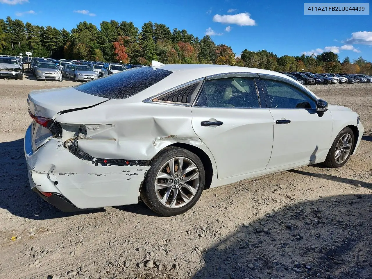 2020 TOYOTA AVALON VIN 4T1AZ1FB2LU044499 — фото 3