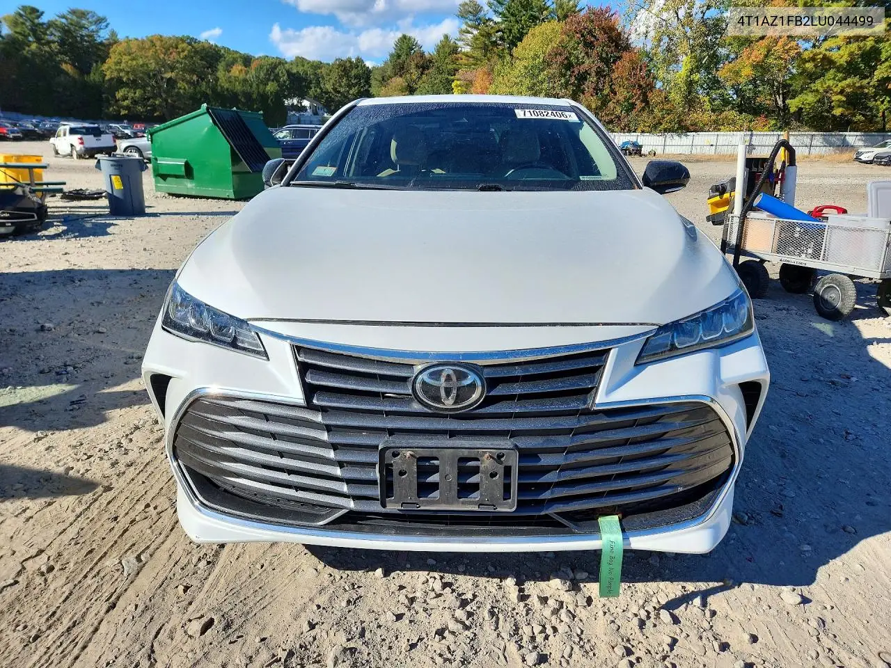 2020 TOYOTA AVALON VIN 4T1AZ1FB2LU044499 — фото 5