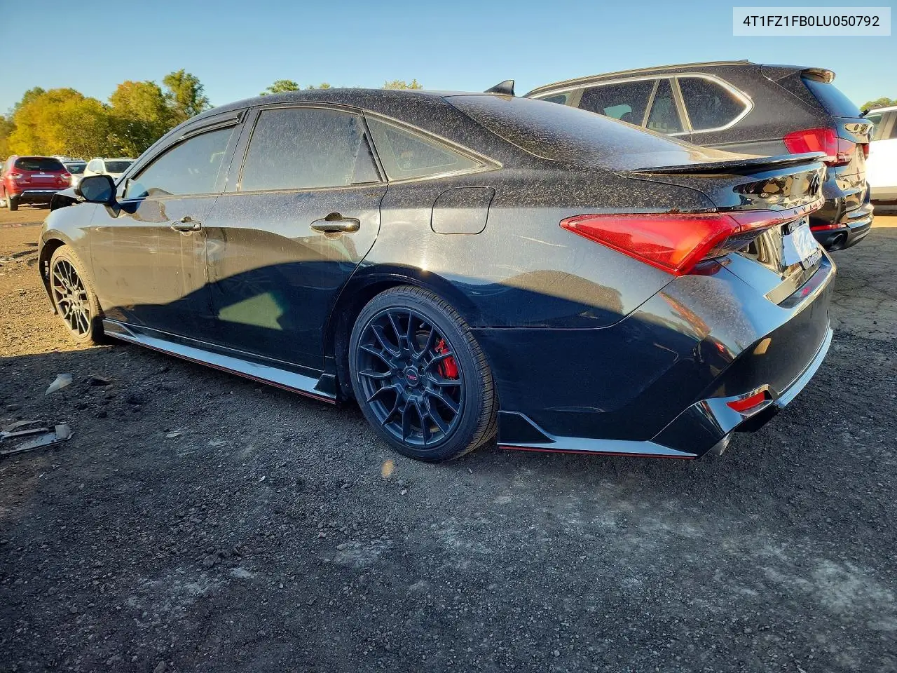 2020 TOYOTA AVALON VIN 4T1FZ1FB0LU050792 — фото 2
