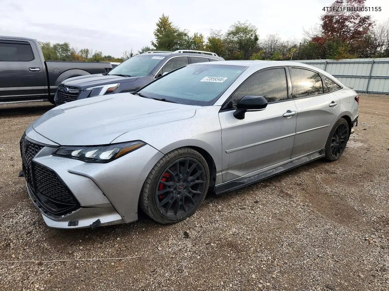 TOYOTA AVALON 2020, VIN 4T1FZ1FB8LU051155