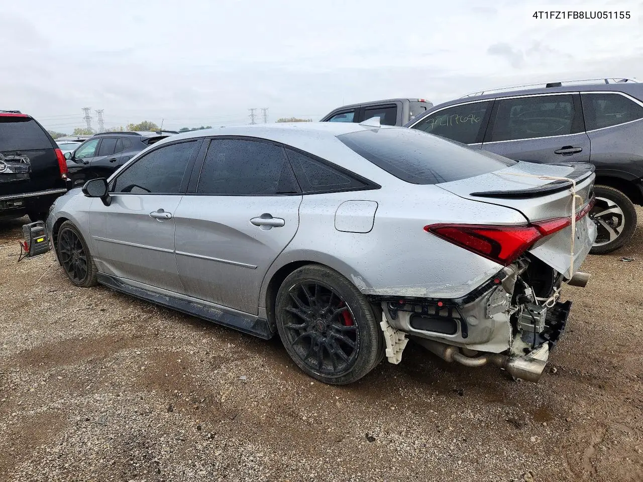 2020 TOYOTA AVALON VIN 4T1FZ1FB8LU051155 — фото 2